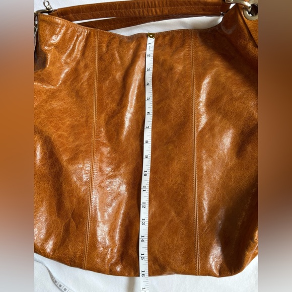 Gianni Chiarini Rich Redish- Tan or Brown Hobo Style Leather Bag - Picture 14 of 14